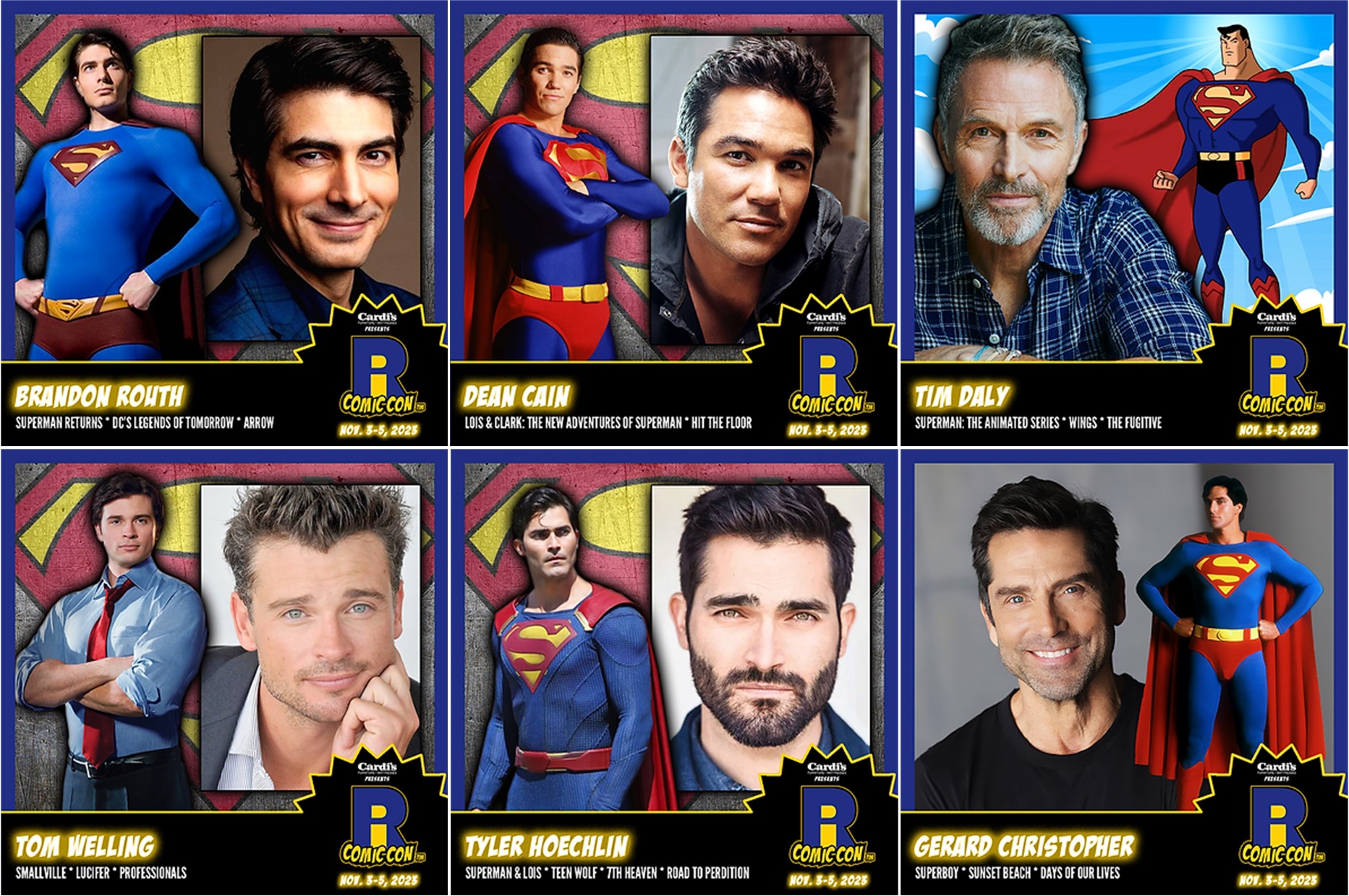 https://www.fortalezadelasoledad.com/imagenes/2023/10/28/rhode_island_comic_con_superman_actors_collage.jpg
