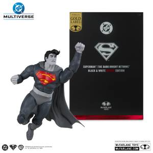 McFarlane Toys anuncia figura de Superman (El regreso del Caballero de la Noche) Edición blanco y negro