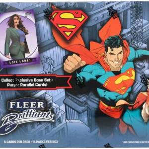 Tarjetas coleccionables Fleer Brilliants Superman