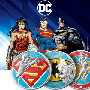 Casa de la Moneda francesa lanza extensa colección de monedas de DC Comics destacando a Superman