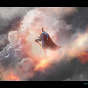 Nuevo arte conceptual de “Superman” (2025) ilustra la destrucción de Metrópolis