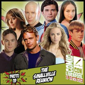 Reunión del elenco de “Smallville” en la Comic Con de Liverpool