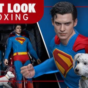 Sideshow destaca estatua de Superman y Krypto de Hot Toys en un nuevo video de unboxing