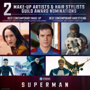 “Superman” recibe dos nominaciones al premio del Sindicato de Maquilladores y Peluqueros