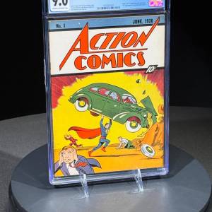 ABSOLUTAMENTE INCREÍBLE: Action Comics #1 se subasta por $15 millones y reclama el trono