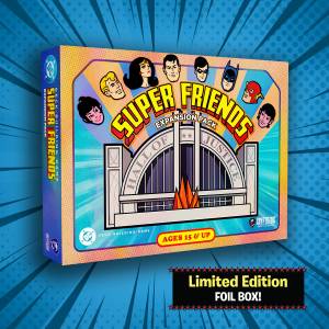 Cryptozoic añade paquete de expansión Super Friends a la línea de juegos de construcción de mazos de DC