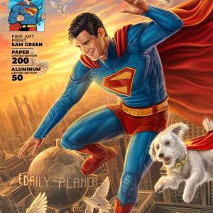 Sideshow anuncia la próxima impresión artística “Superman: Un símbolo de esperanza”