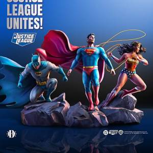 Bradford Exchange anuncia colección de estatuillas de héroes de la Liga de la Justicia de DC