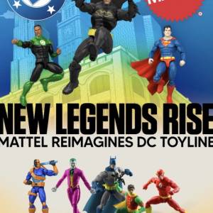 Mattel finalmente presenta su nueva línea de figuras de acción de DC en Feria del Juguete de Núremberg