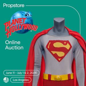 Traje de Christopher Reeve en “Superman III” se subastará en Planet Hollywood de Propstore