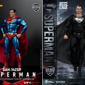 Beast Kingdom presenta dos figuras de Superman de edición limitada para la Comic-Con de San Diego 2026