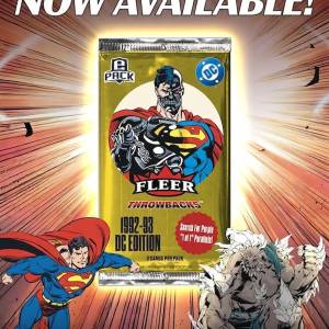 Upper Deck trae “La muerte de Superman” a e-Pack en el lanzamiento de Fleer Throwbacks