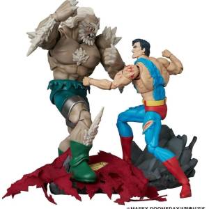 Figuras de acción de Doomsday y Superman con daños de batalla de MAFEX “La muerte de Superman” disponibles para preordenar