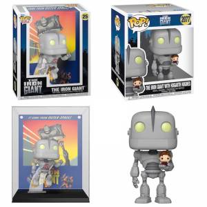 Primer vistazo a la figura de vinilo Funko Pop! de El gigante de hierro