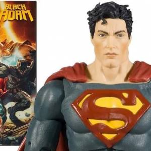 Figura de Acción de Superman de serie Black Adam de 7 pulgadas