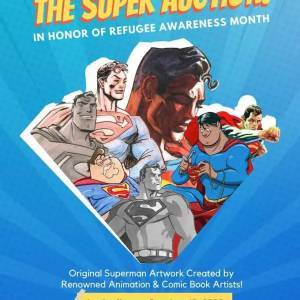 Arte Original de Superman se subasta en “Kindred Spirits: The Super Auction”