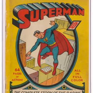 Copia Vintage sin restaurar del “Superman #1” se vende por $198,600