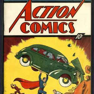 Copia restaurada de “Action Comics #1” CGC 8.5 se vendió por $350,750