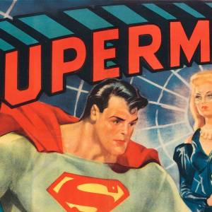 Posters Vintage de Superman saldrán a subasta