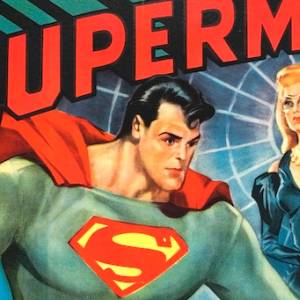 Subasta de un extraño poster de “Superman” de 1948