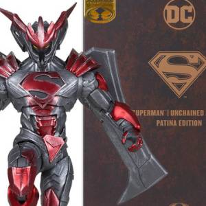 McFarlane Toys anuncia Figura “Superman Unchained Armor - Patina Edition” Gold Label