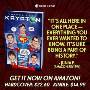 Libro “Voices From Krypton” ya está a la venta