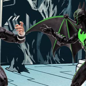 Pre-Ordene ya sus Figuras de Acción DC Multiverse Batman Beyond vs. Justice Lord Superman 2-Pack