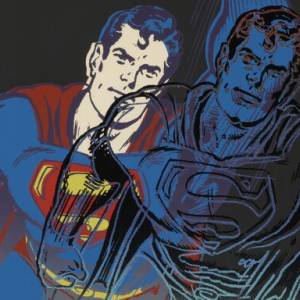 Serigrafía de Superman creada por Andy Warhol disponible en subasta