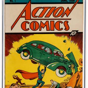Nueva copia del “Action Comics #1” a subasta
