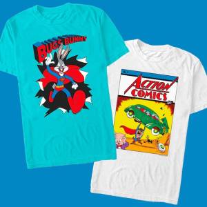DC Shop ofrece ropa de Superman a lo Looney Tunes